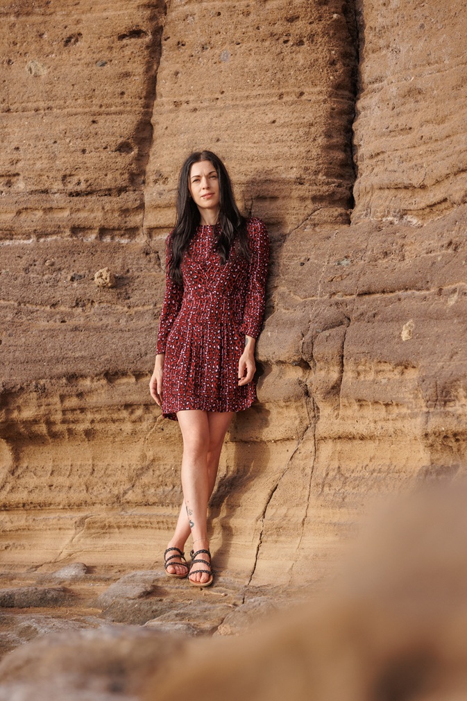 Porträt von Marina von hier & weiter am Playa El Confital