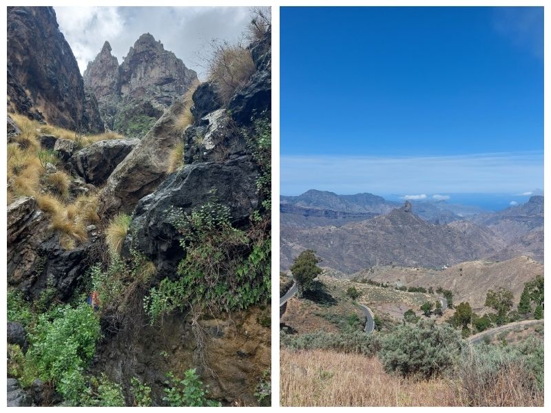 Landschaft: Wanderung im Agaete-Tal